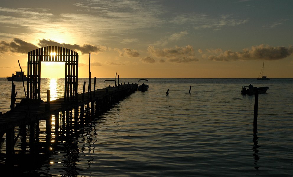 Belizean sunrise