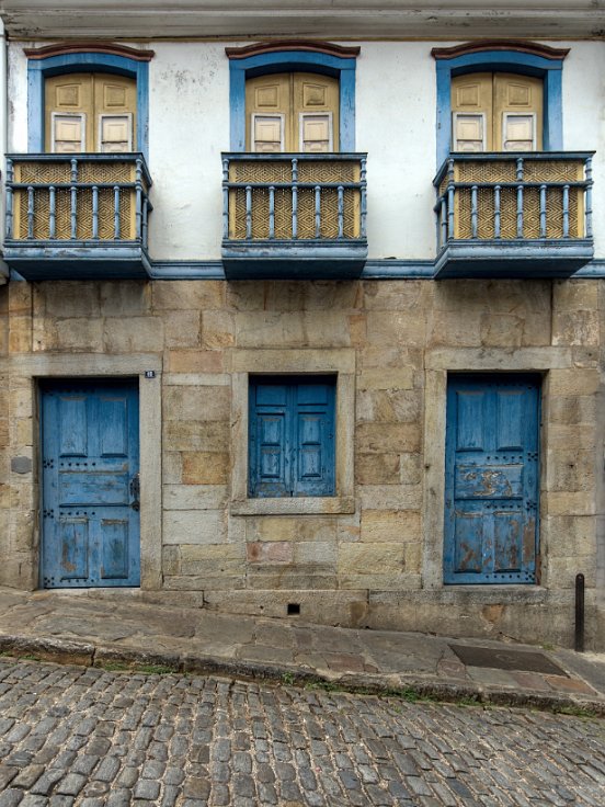 Cobblestones in Cobble Ouro Preto