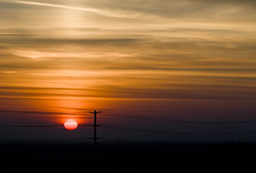 Sunrise at I-5