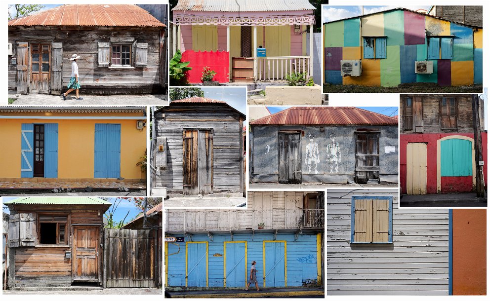 Guadeloupe facades
