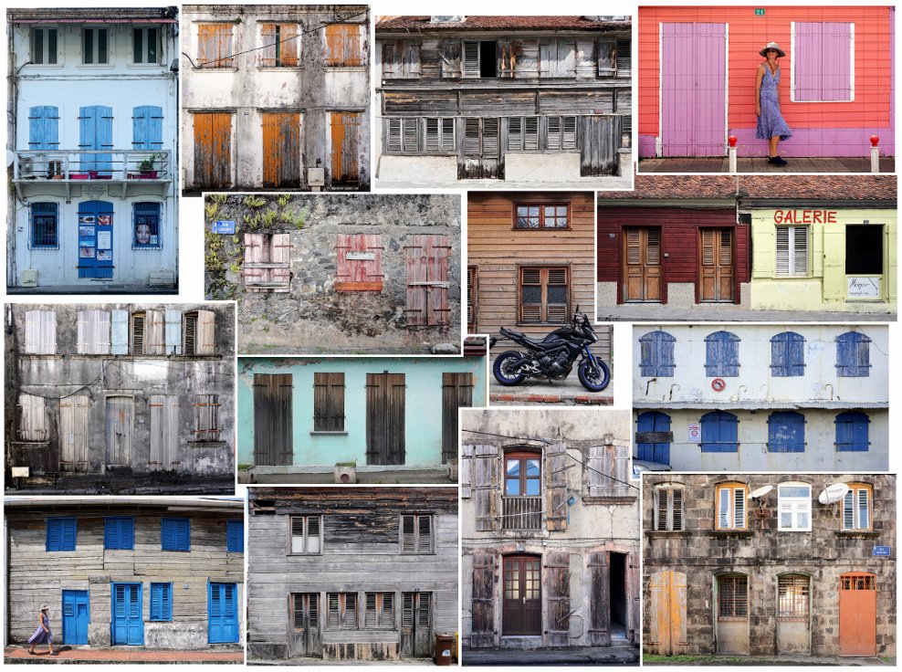 Martinuque facades