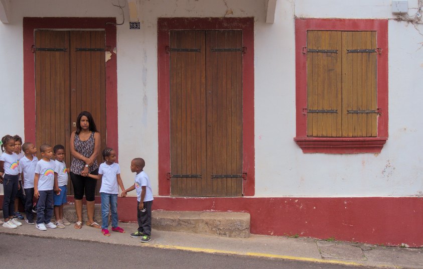 School day at Martinique