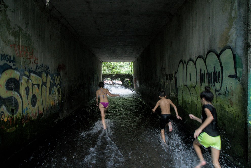 Natural Hot Springs River