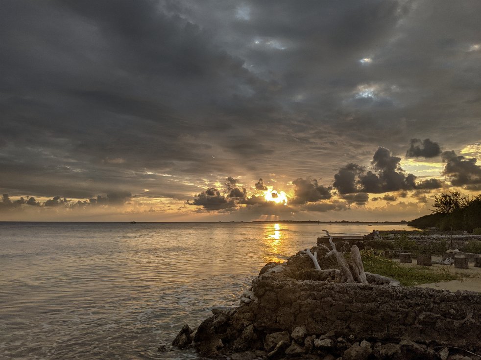 Sunset at Airport Caves