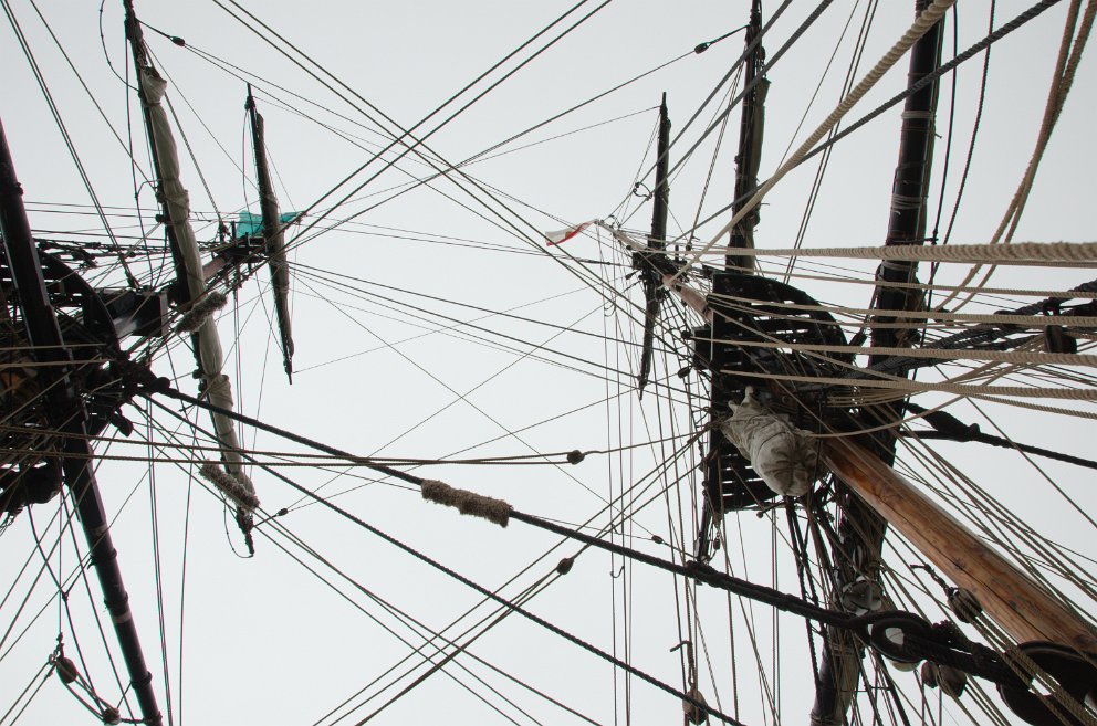 Lady Washington's masts