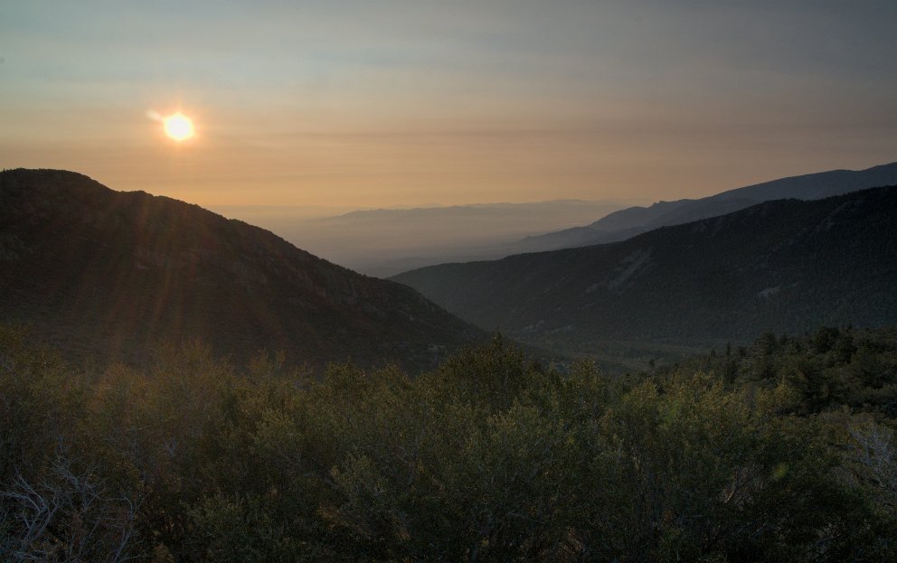 Smoke from Califonia fires