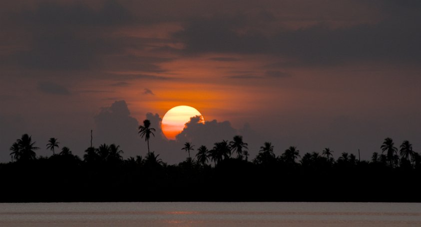 Sunset in Cayo Holandés