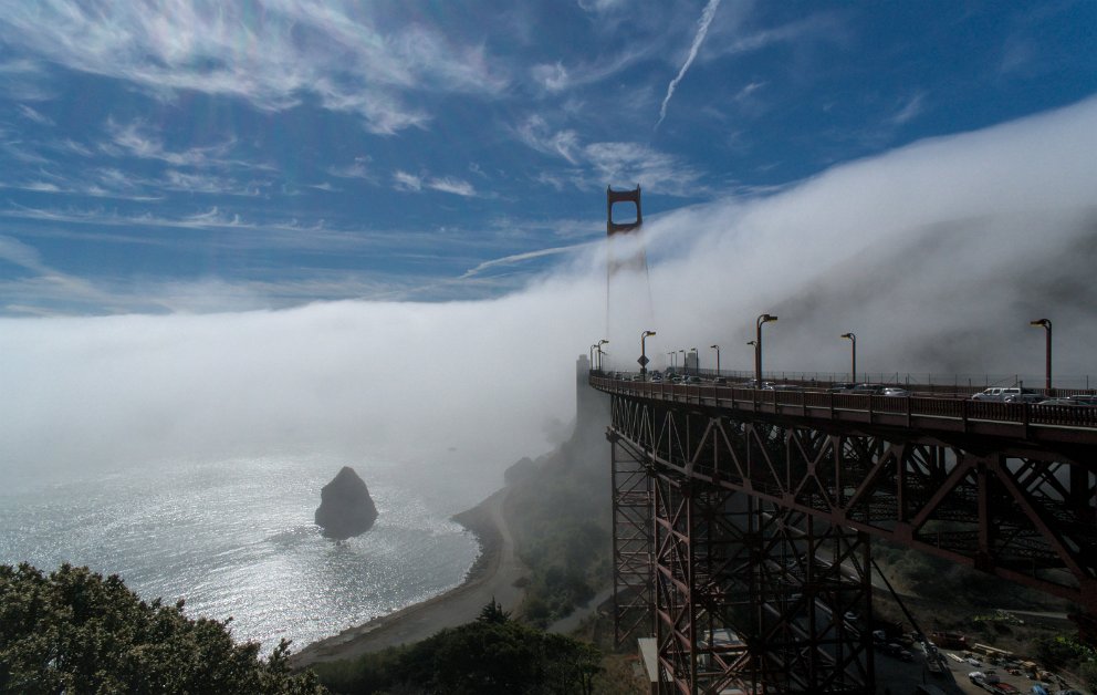 Fog on the Golden Gate