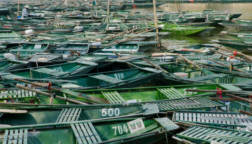 Tam Coc Boats