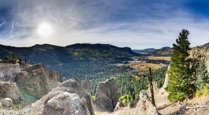 Vista point on Hwy 160