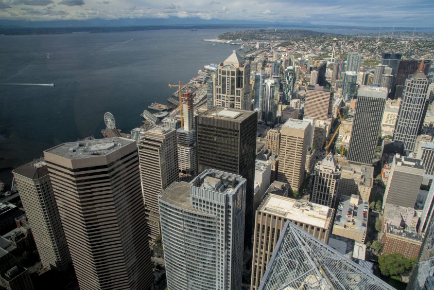 Seattle from above