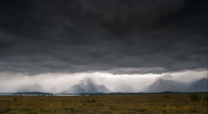 Dramatic Tetons