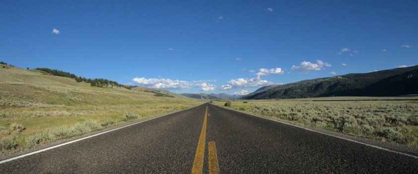 Yellowstone's North East entrance